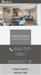 Mobile Screenshot of meadows-apthomes.com